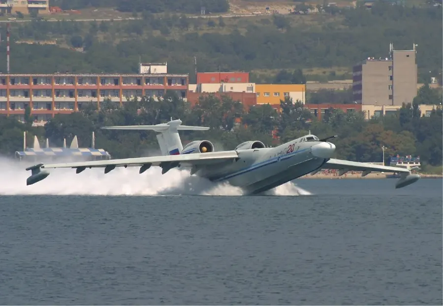 The Flying boat card