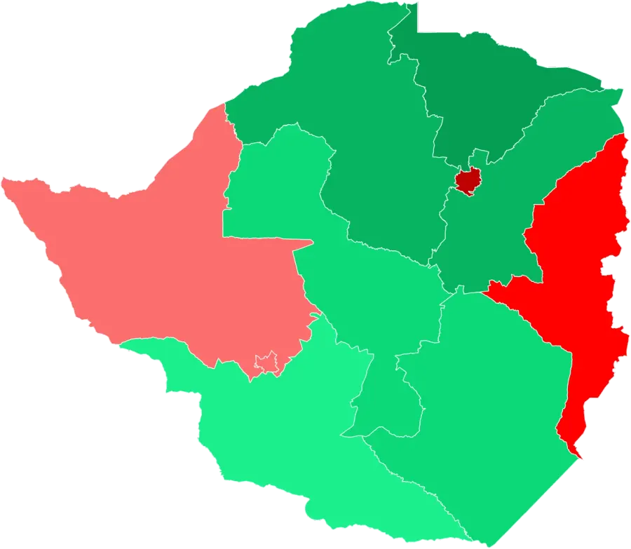 The 2008 Zimbabwean general election card