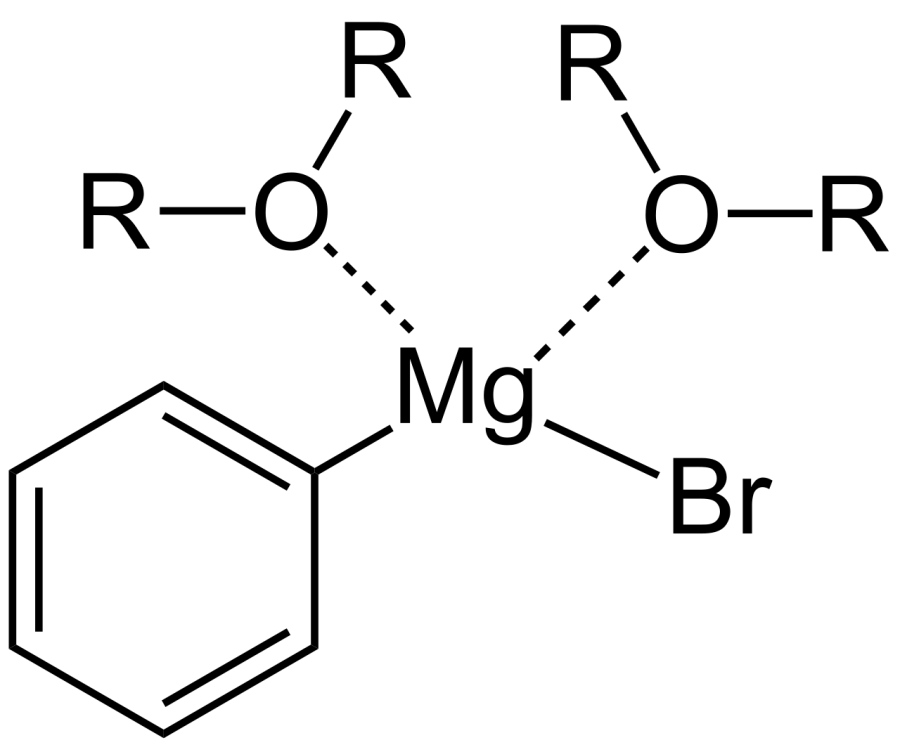 La carte Bromure de phénylmagnésium