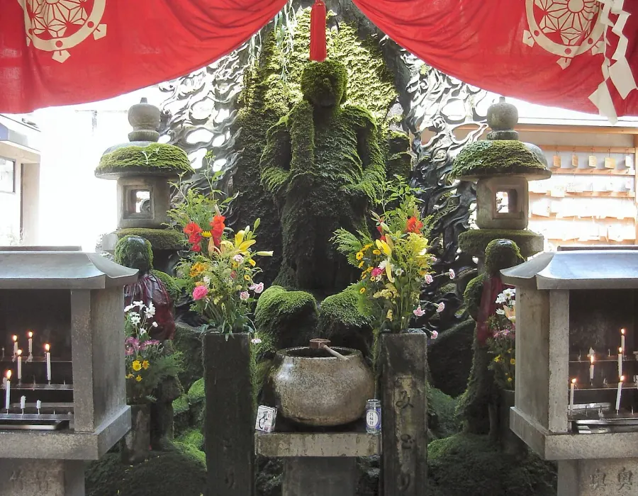La carte Hōzen-ji