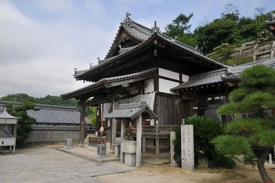 La carte Taisan-ji