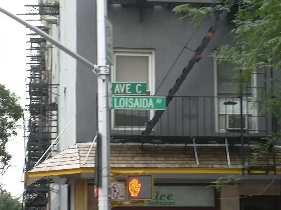 The Alphabet City, Manhattan card