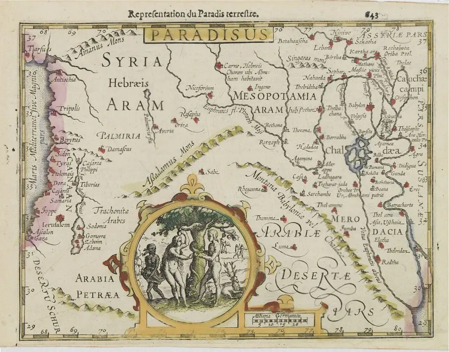 La carte Aram
