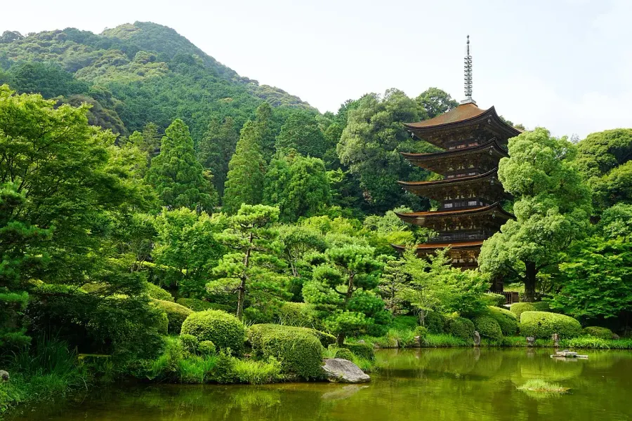 La carte Rurikō-ji