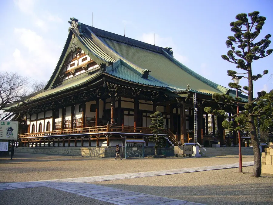 La carte Dainembutsu-ji