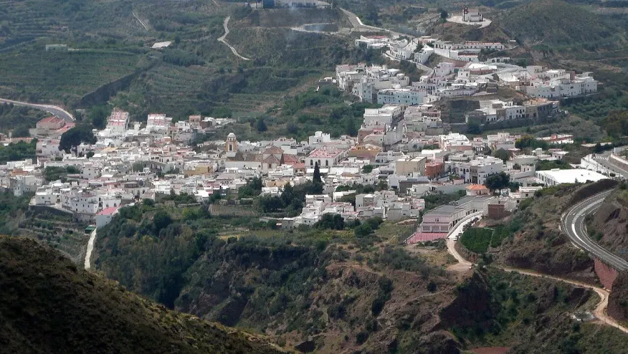 La carte Canjáyar