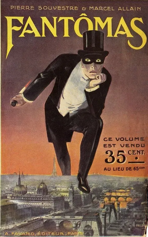 La carte Fantômas