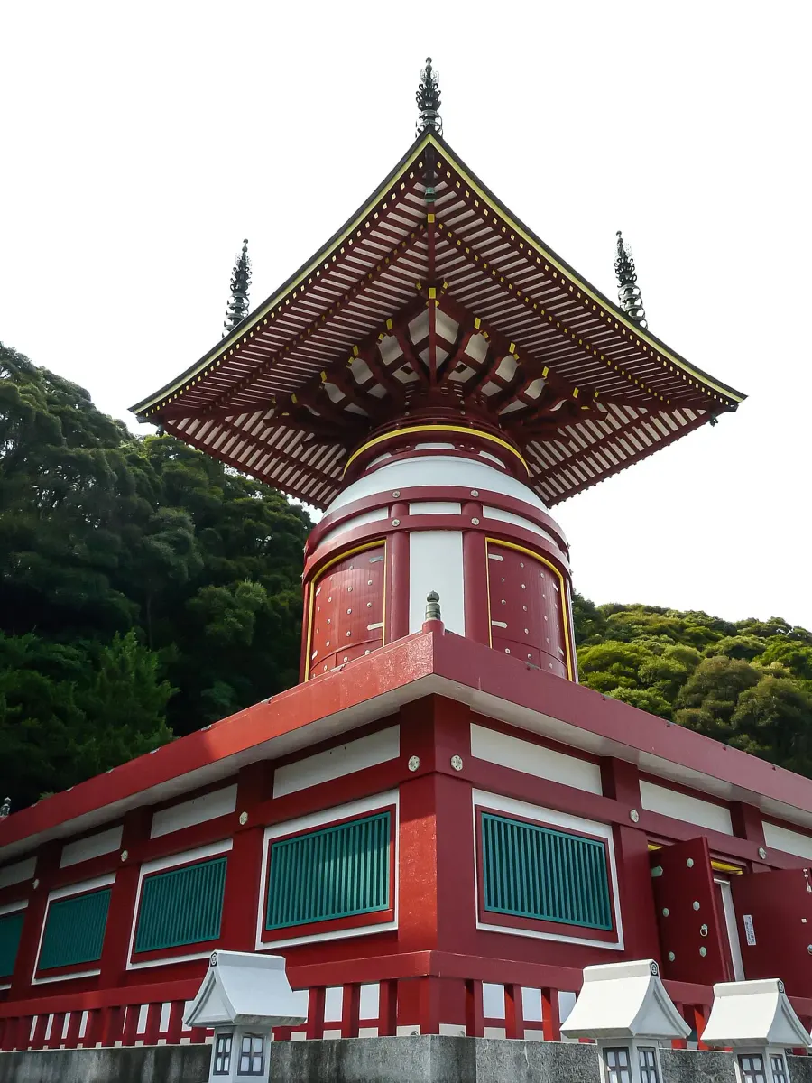 La carte Yakuō-ji
