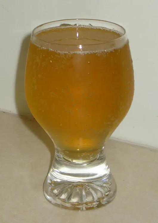 La carte Ginger ale