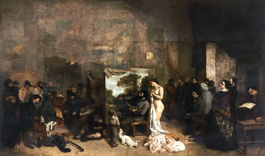 La carte L'Atelier du peintre