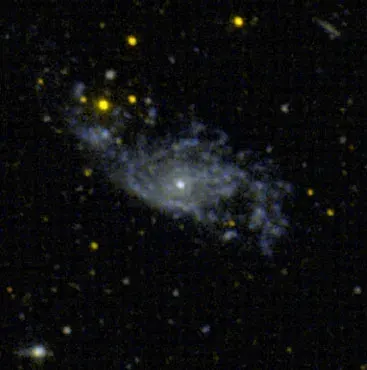 La carte NGC 7418A