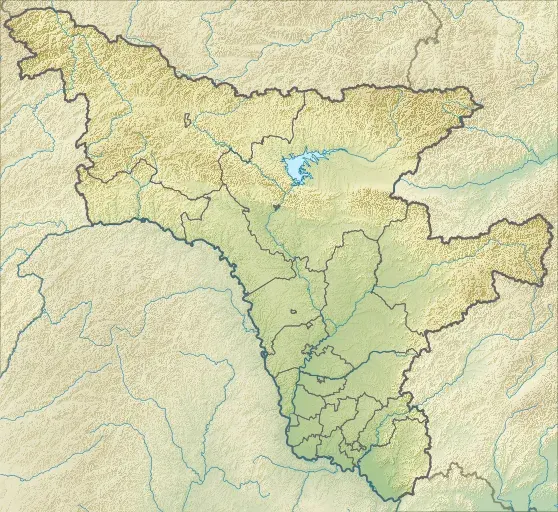 La carte Monts Djagdy