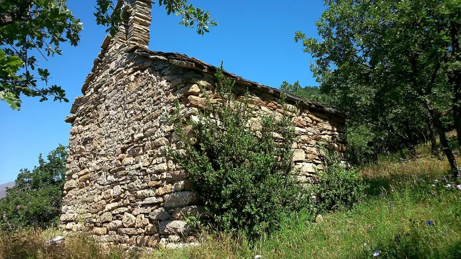 La carte Ermitage Saint-Sauveur de Casós