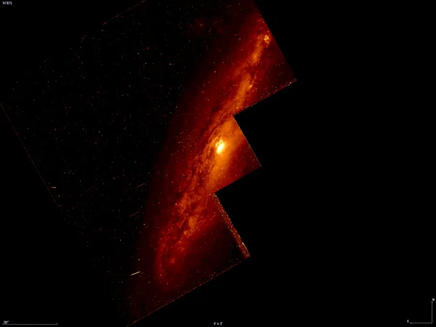The NGC 7582 card