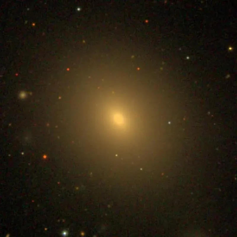 La carte NGC 7619