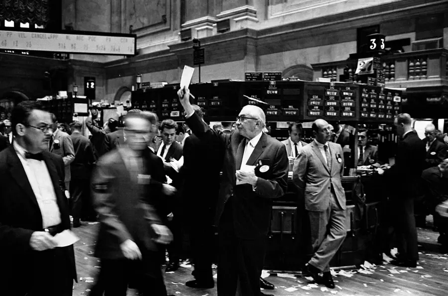 La carte Bourse des valeurs