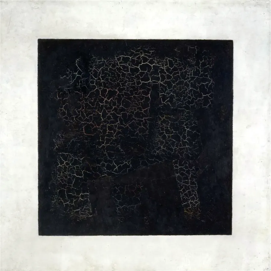 The Black Square card