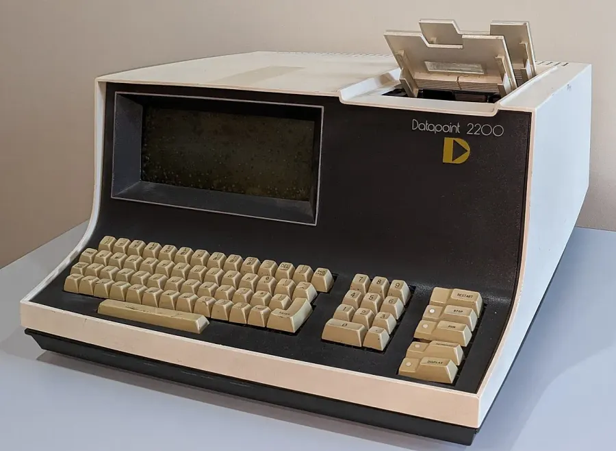 The Datapoint 2200 card
