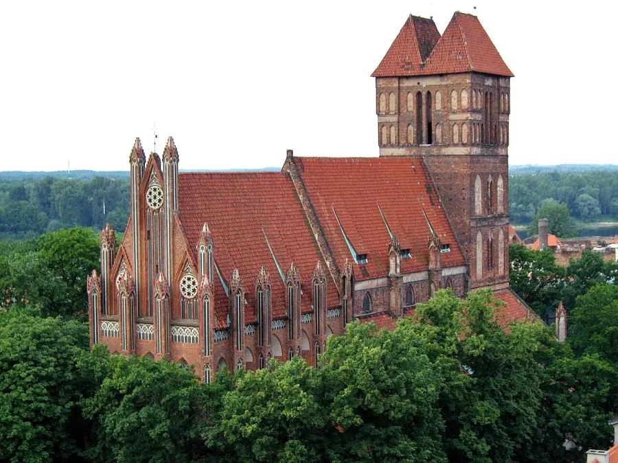 La carte Église Saint-Jacques de Torun