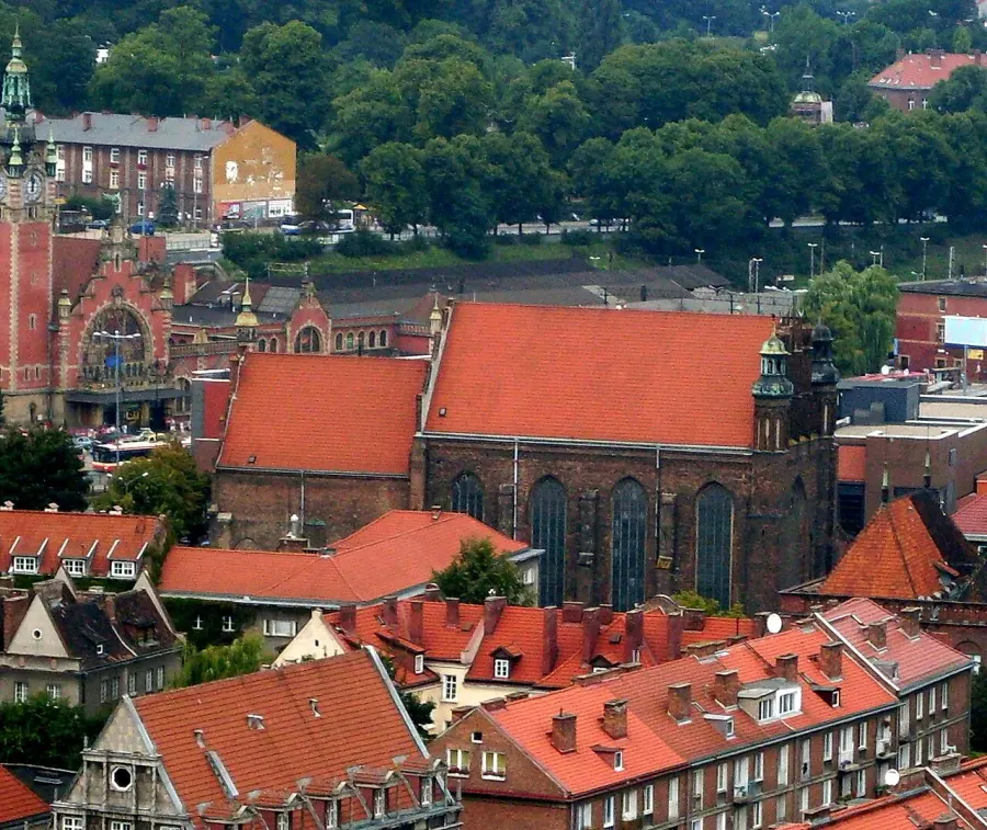 La carte Église Saint-Joseph de Gdańsk