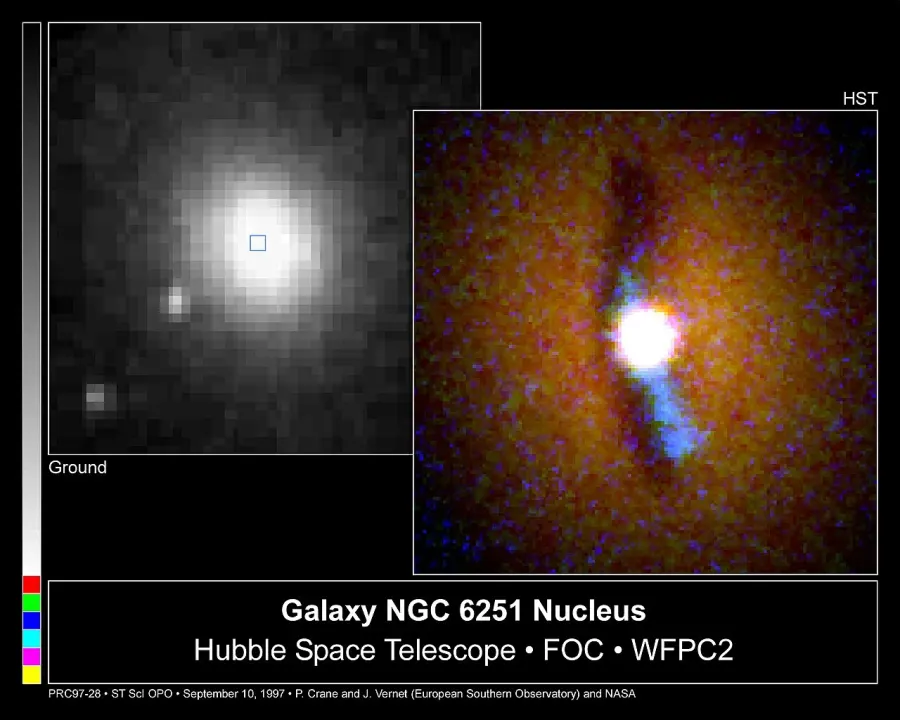 La carte NGC 6251