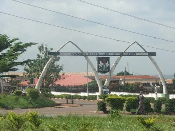 La carte Anambra