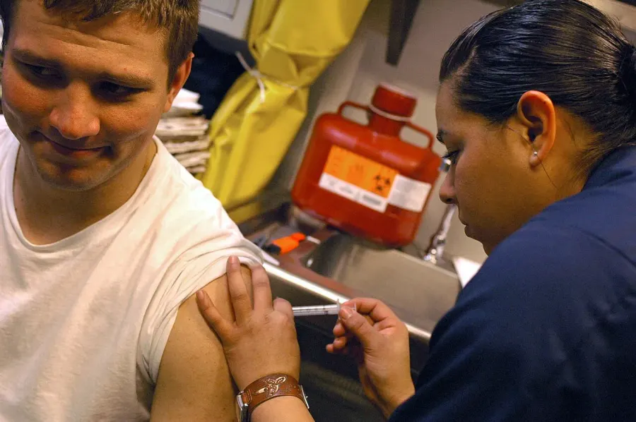 The Hepatitis B vaccine card