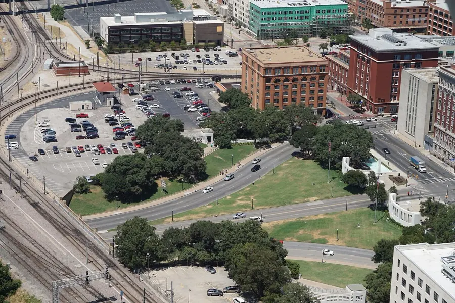 La carte Dealey Plaza