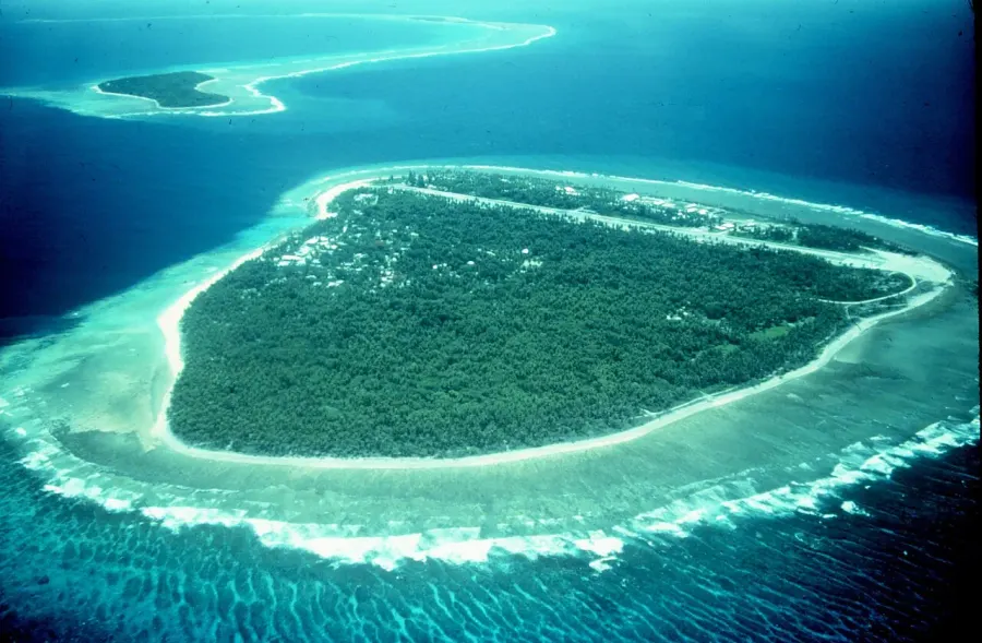 The Caroline Islands card