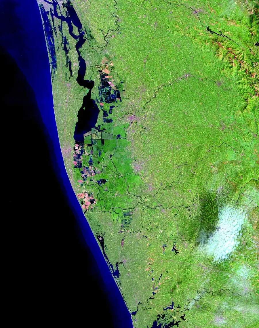La carte Kerala