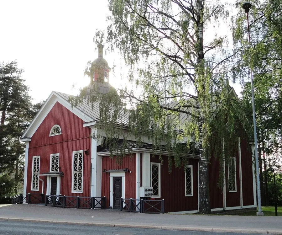 La carte Ancienne église d'Hyvinkää