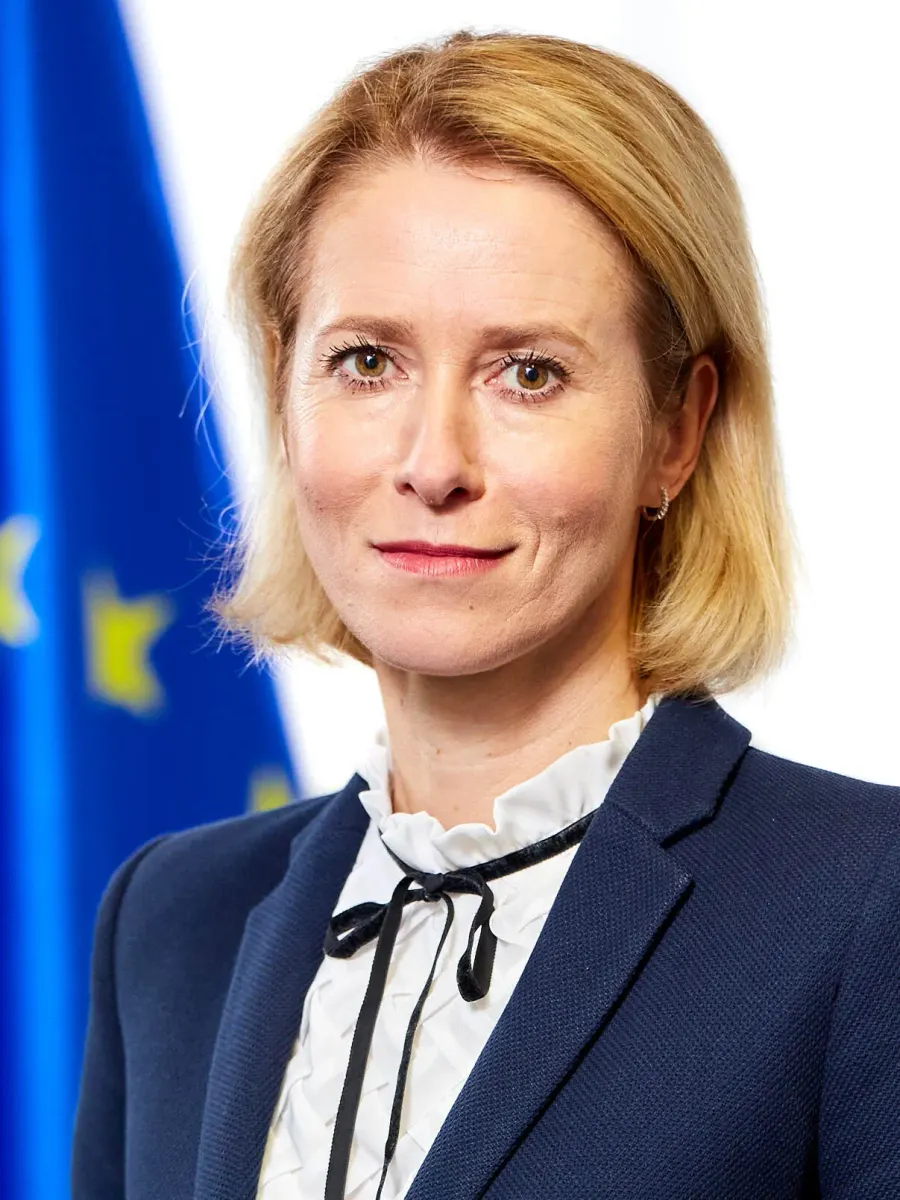 La carte Kaja Kallas
