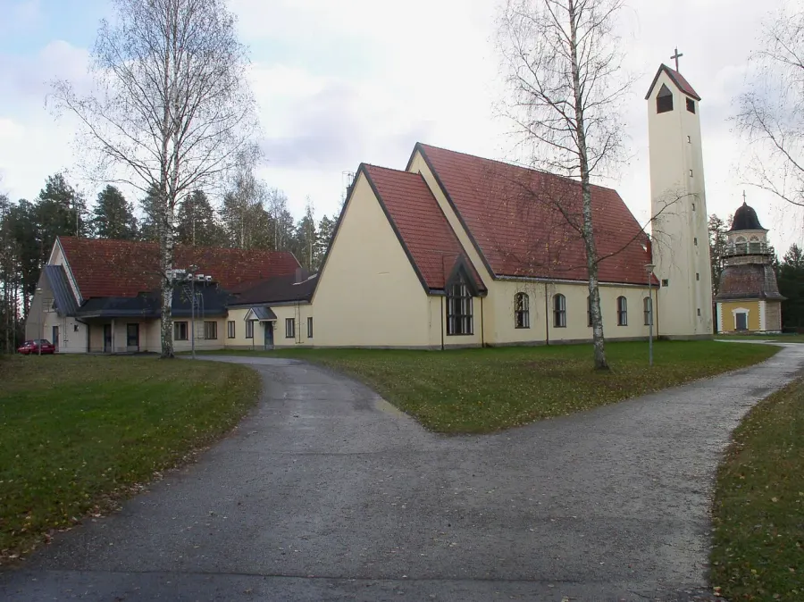 La carte Église de Kesälahti
