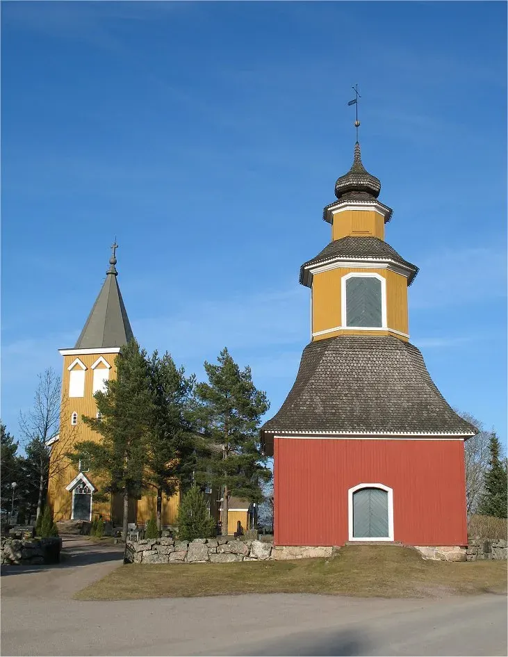 La carte Église de Kiikala