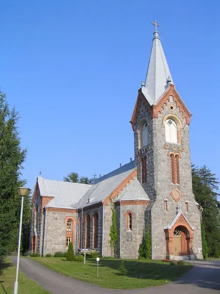 La carte Église de Kitee