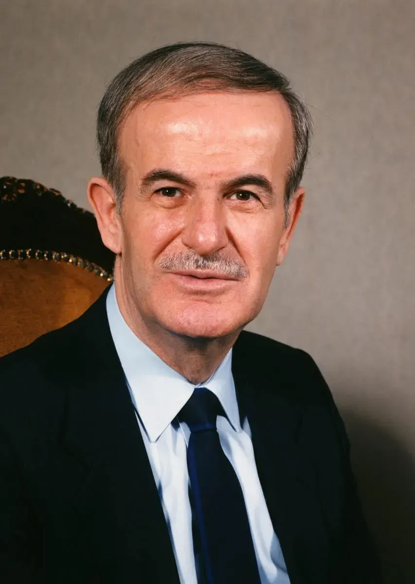 La carte Hafez el-Assad