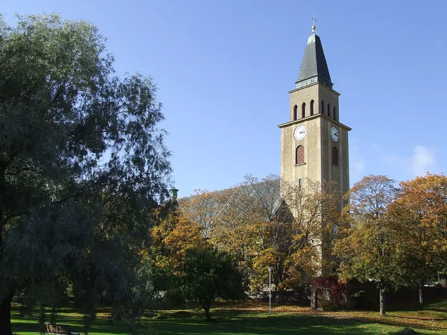 La carte Église de Kuusankoski