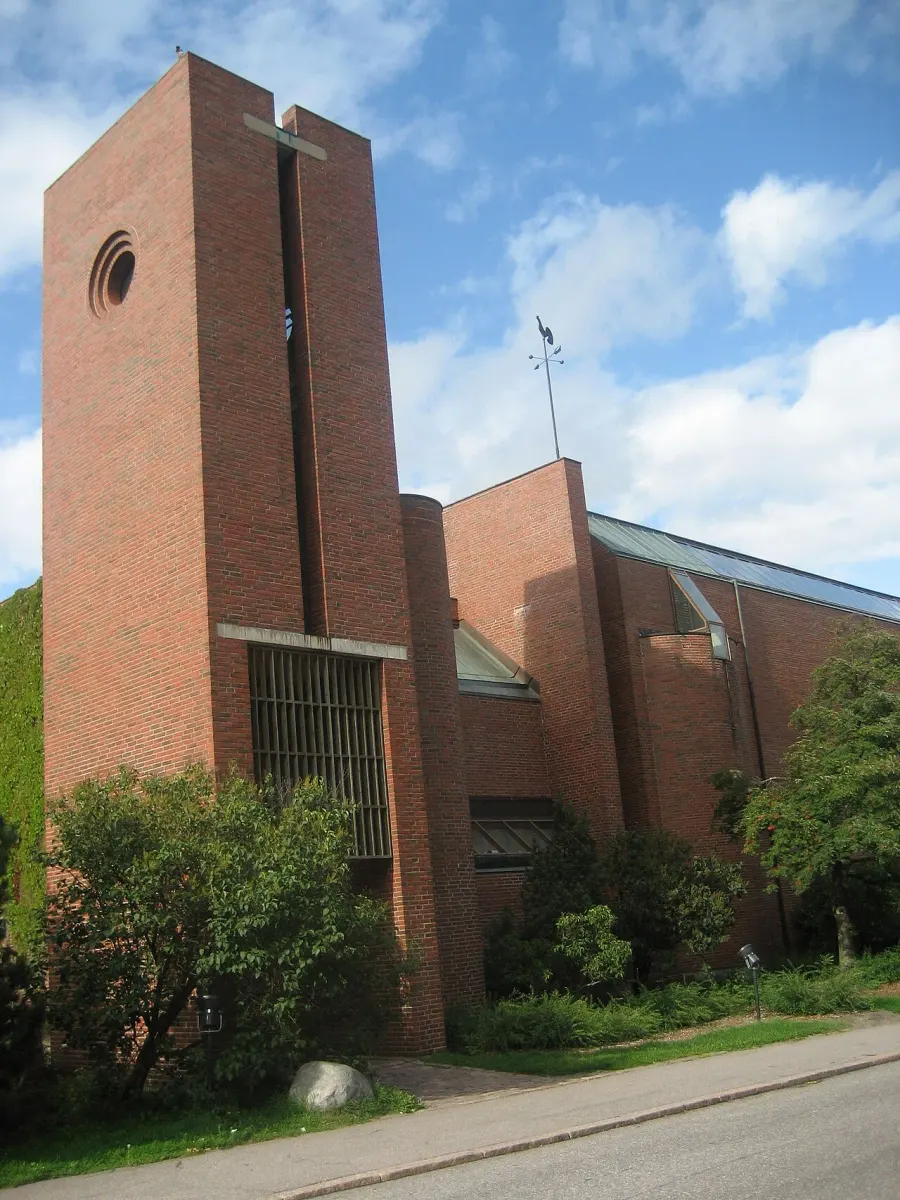 La carte Église de Malmi