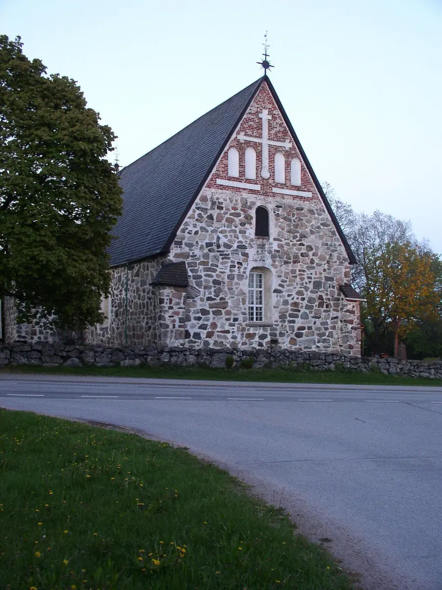 La carte Église de Masku
