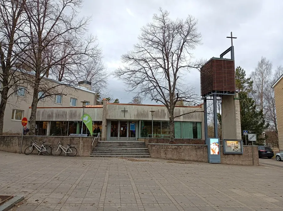 La carte Église de Munkkiniemi