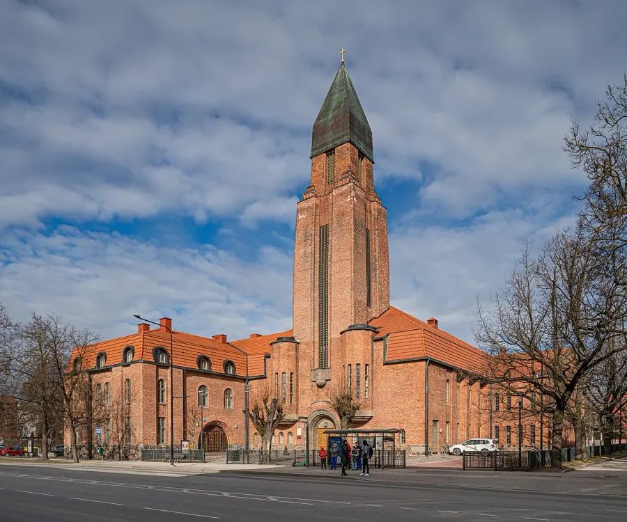 The St Paul's Church, Tartu card