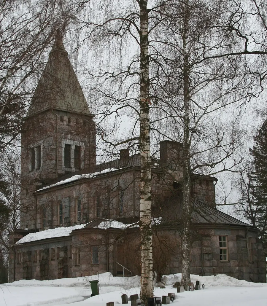 La carte Église de Pornainen
