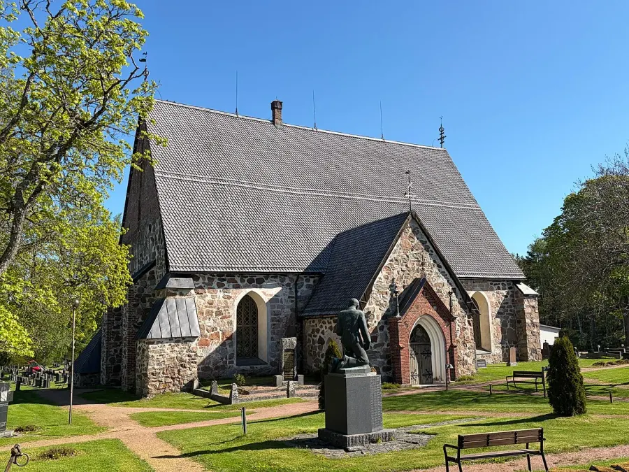 La carte Église de Taivassalo