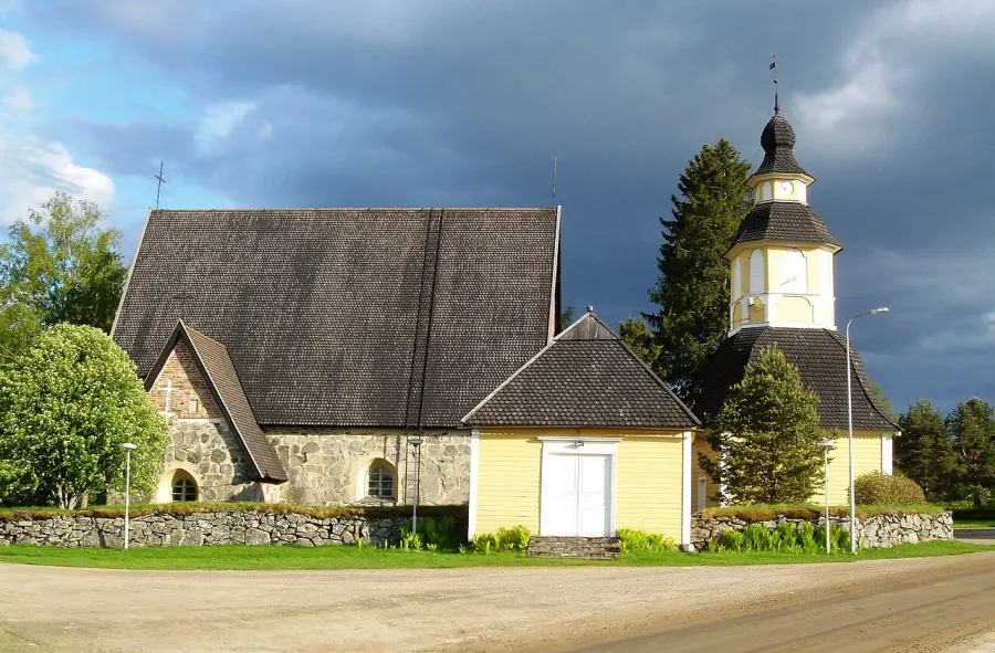 La carte Église de Tuulos