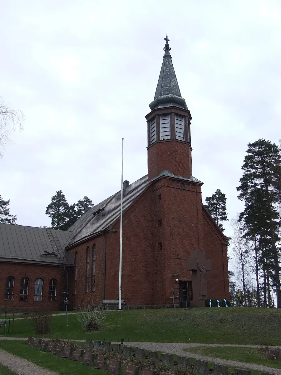 La carte Église d'Ylämaa