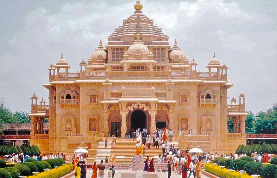 La carte Gandhinagar