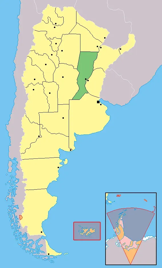 The San Lorenzo Department card
