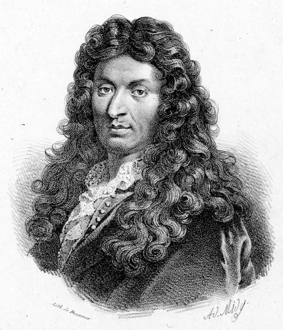 La carte Jean-Baptiste Lully