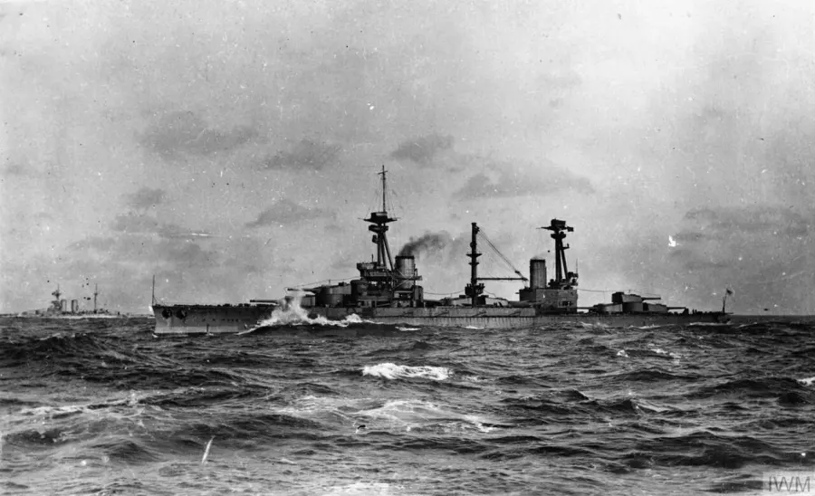 The HMS Agincourt card