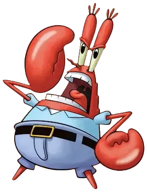 La carte M. Krabs
